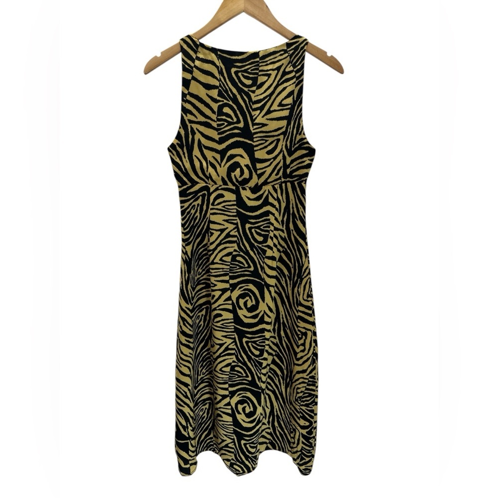 NWT LOST + WANDER Helena Love Tiger Animal Print Midi Babydoll Slip Dress XS - Picture 4 of 12
